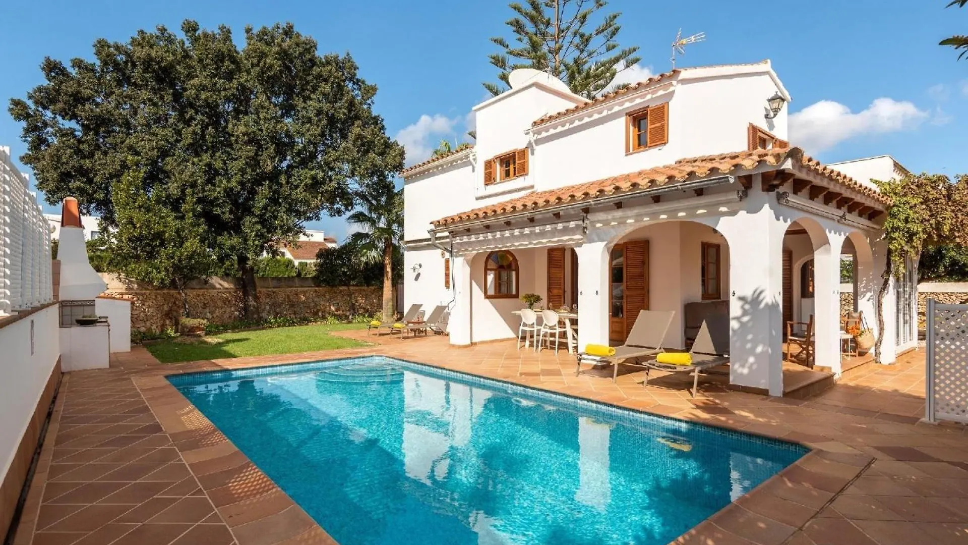 펜션 Ferienhaus Mit Privatpool Fuer 7 Personen Ca 150 Qm In Torre Del Ram, Menorca Westkueste Von Menorca 칼라엔블레인즈 스페인
